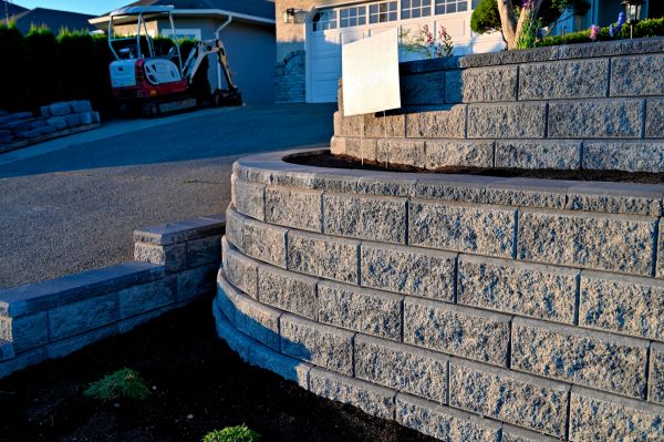Stone Retaining Wall Repair in Canonsburg
